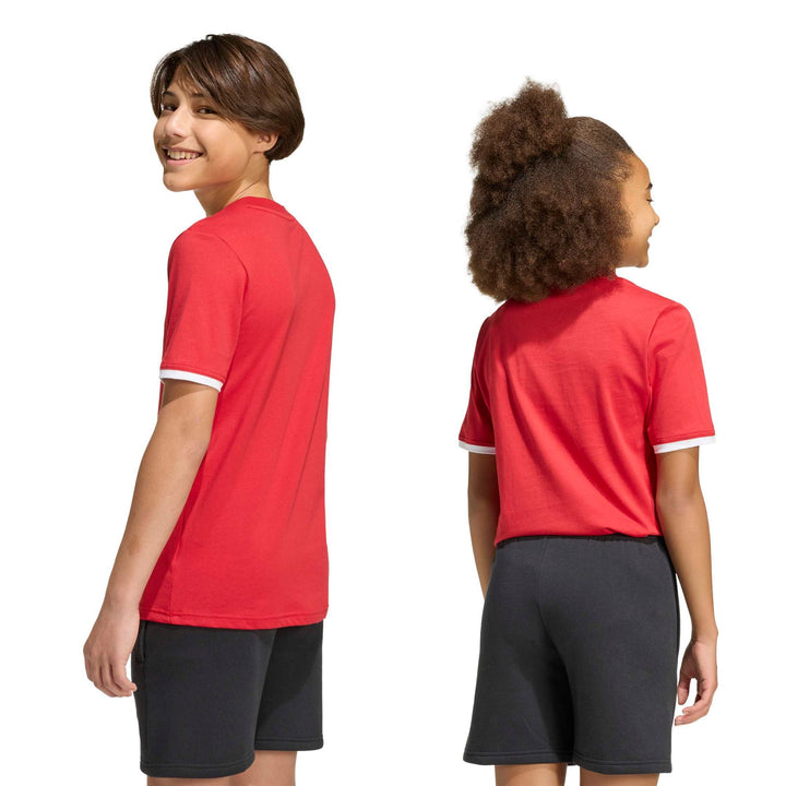 adidas Entrada 26 Tee Y Kinder - tepore/white