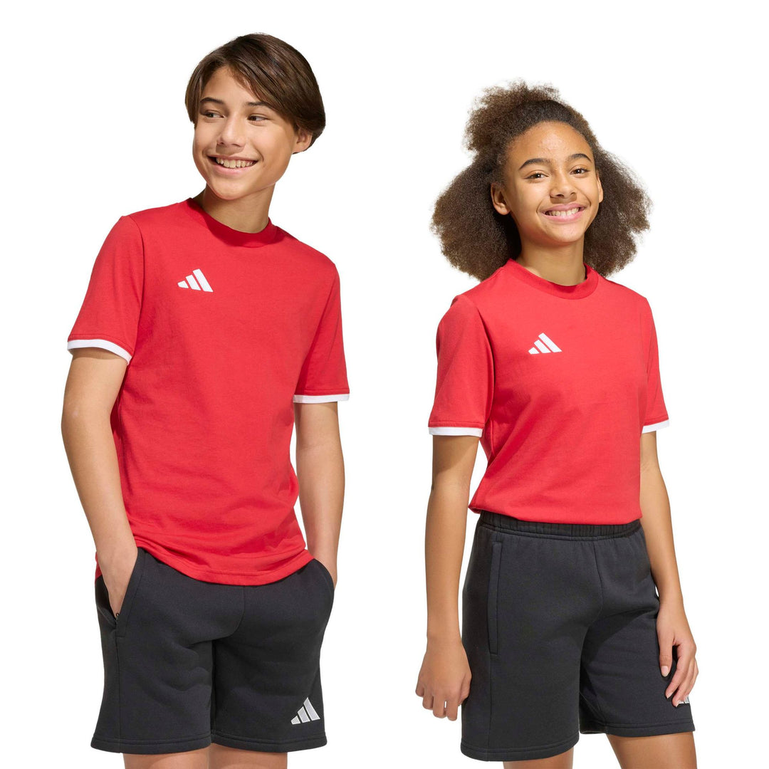adidas Entrada 26 Tee Y Kinder - tepore/white