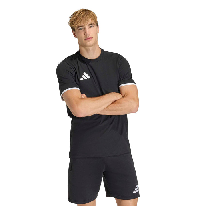 adidas Entrada 26 Tee - black/white