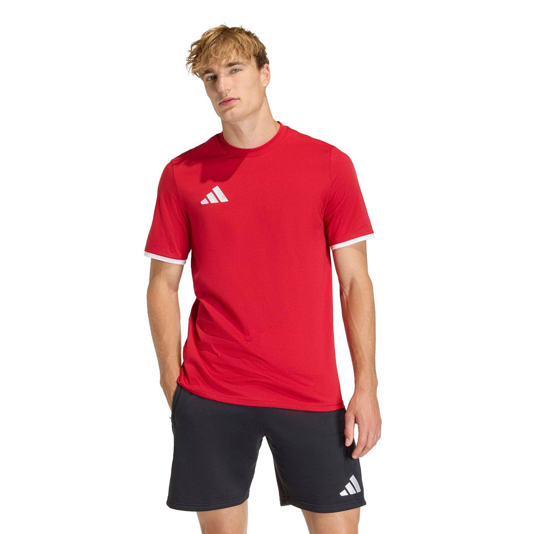 adidas Entrada 26 Tee - tepore/white