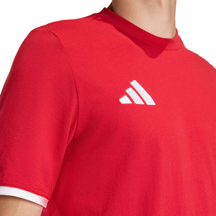 adidas Entrada 26 Tee - tepore/white