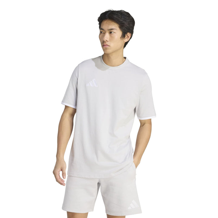 adidas Entrada 26 Tee - tmlggr/white