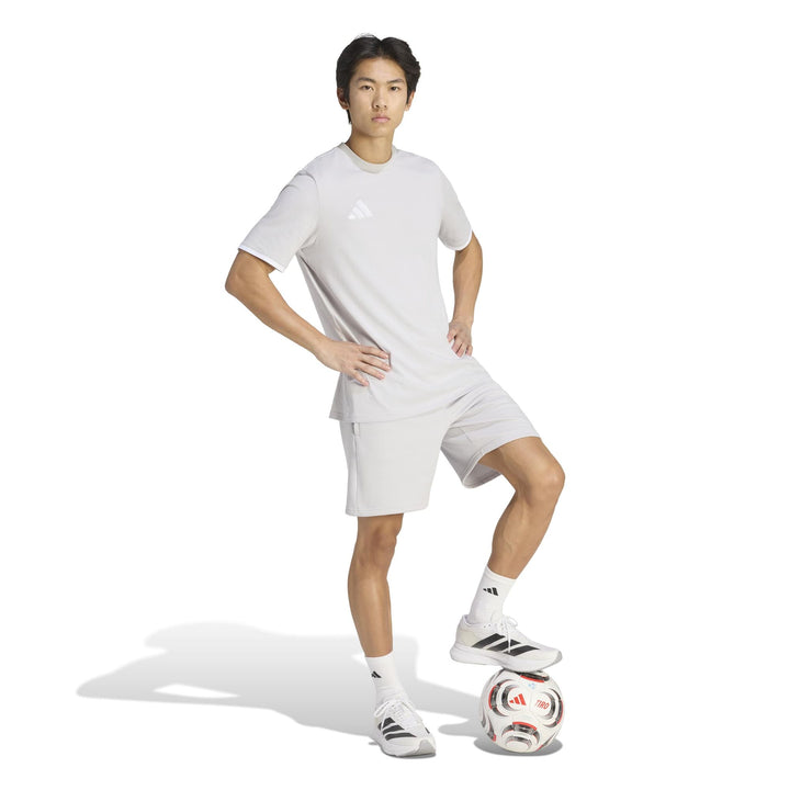 adidas Entrada 26 Tee - tmlggr/white
