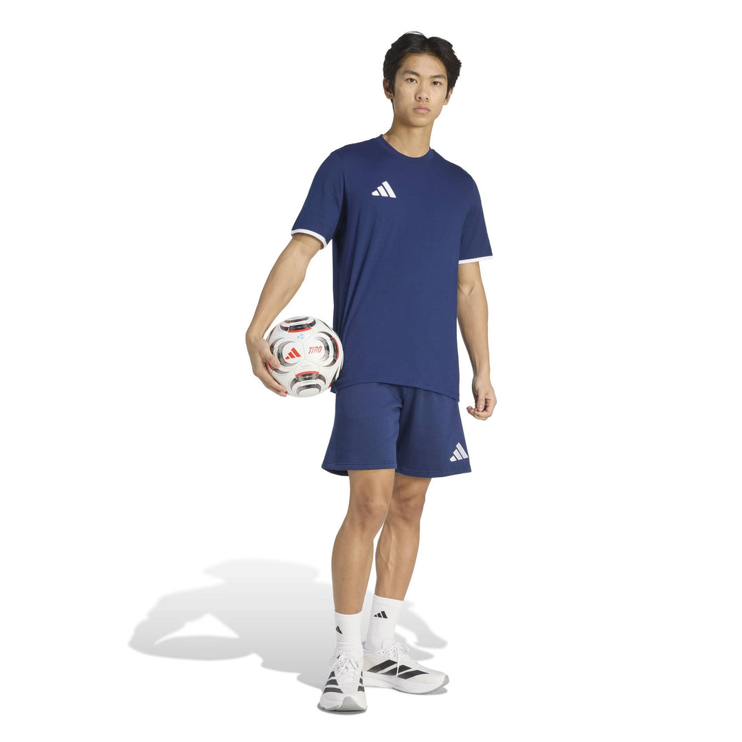 adidas Entrada 26 Tee - tenabl/white