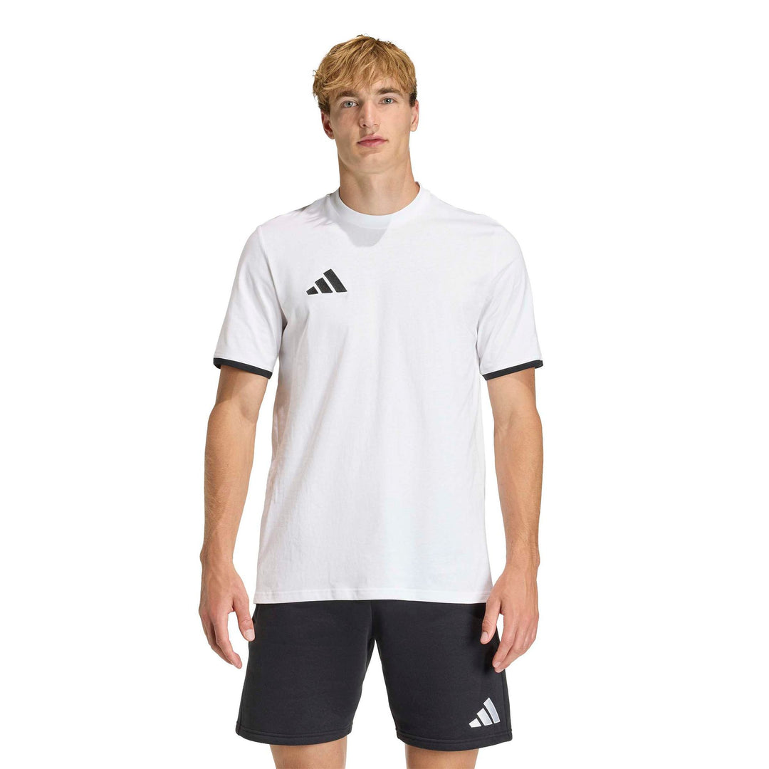 adidas Entrada 26 Tee - white/black