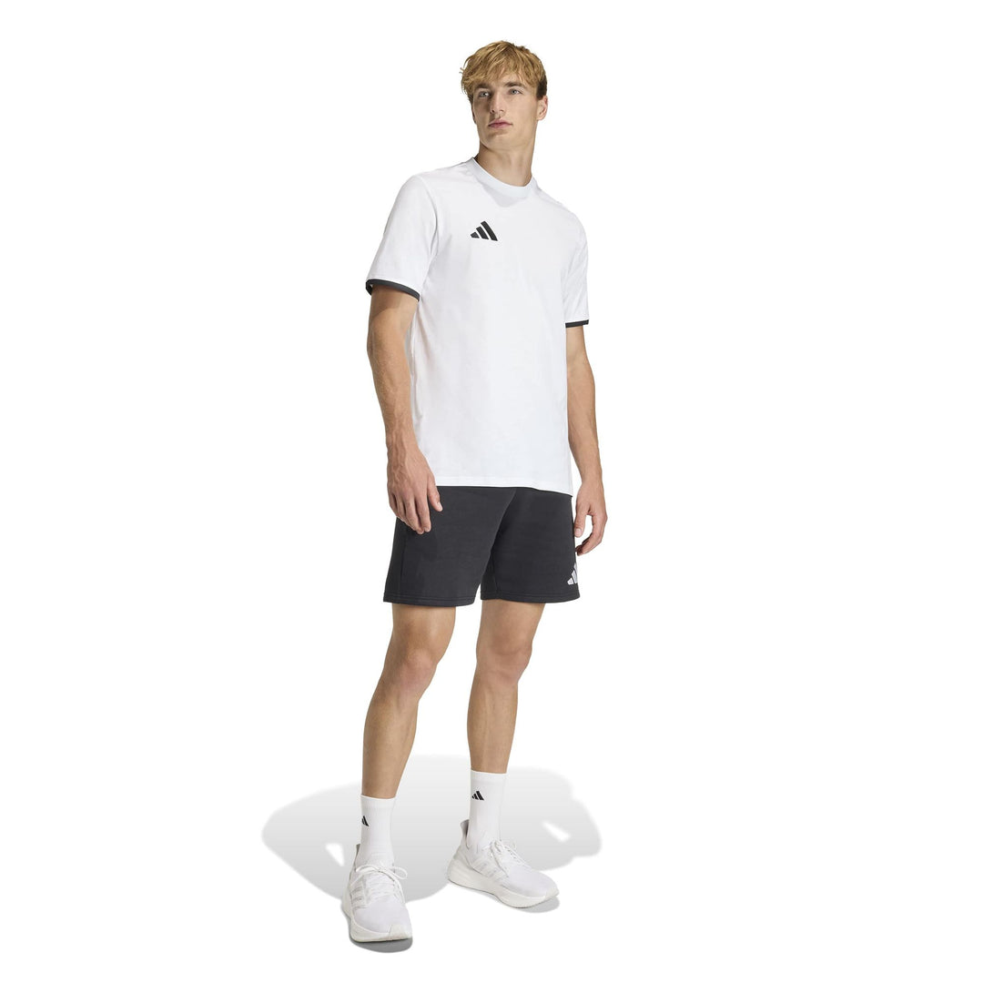 adidas Entrada 26 Tee - white/black