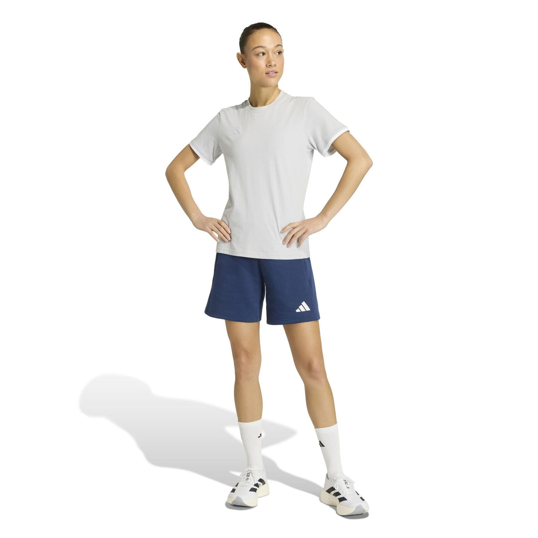 adidas Entrada 26 Tee W - tmlggr/white