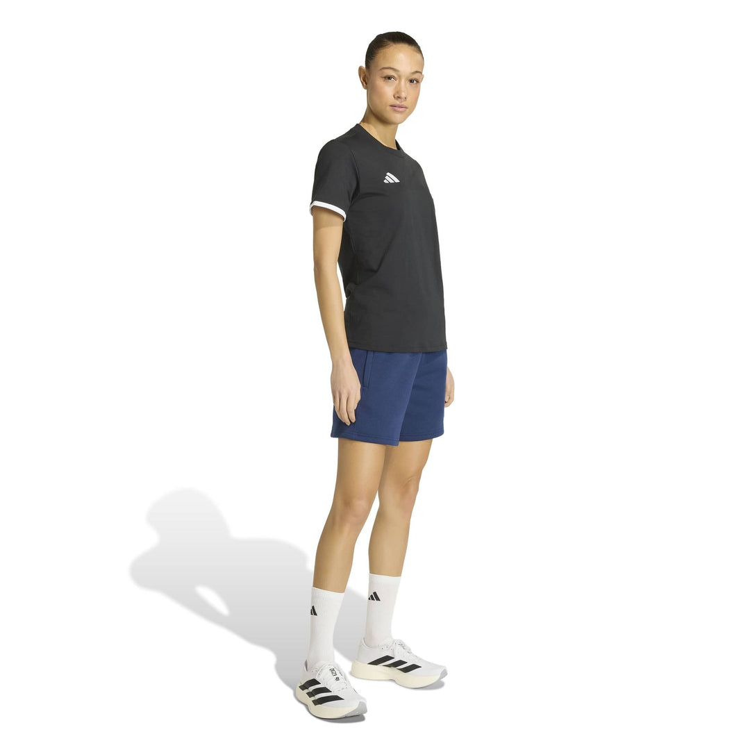 adidas Entrada 26 Tee W - black/white