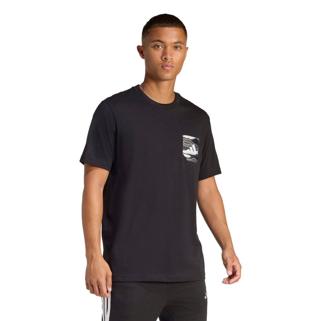 adidas M Camo Pkt T - black