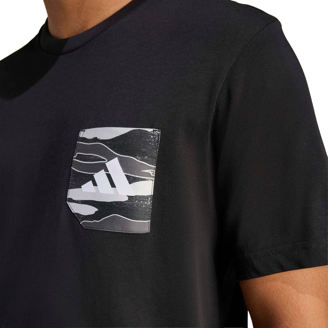 adidas M Camo Pkt T - black