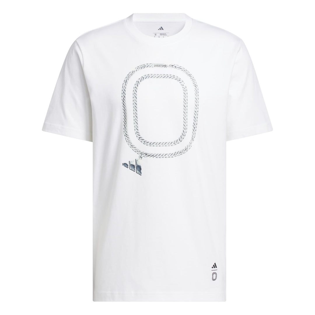 adidas M Overtime T - white
