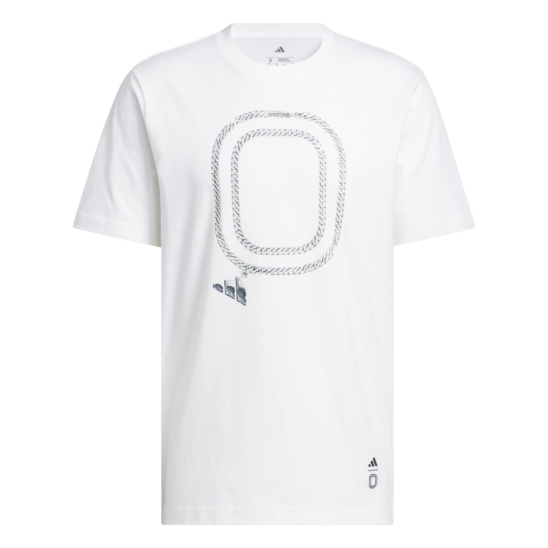 adidas M Overtime T - white