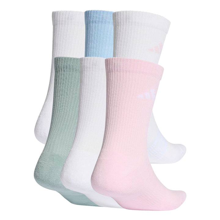 adidas C Ess Crw 6Pp - white/clpink/globlu/w