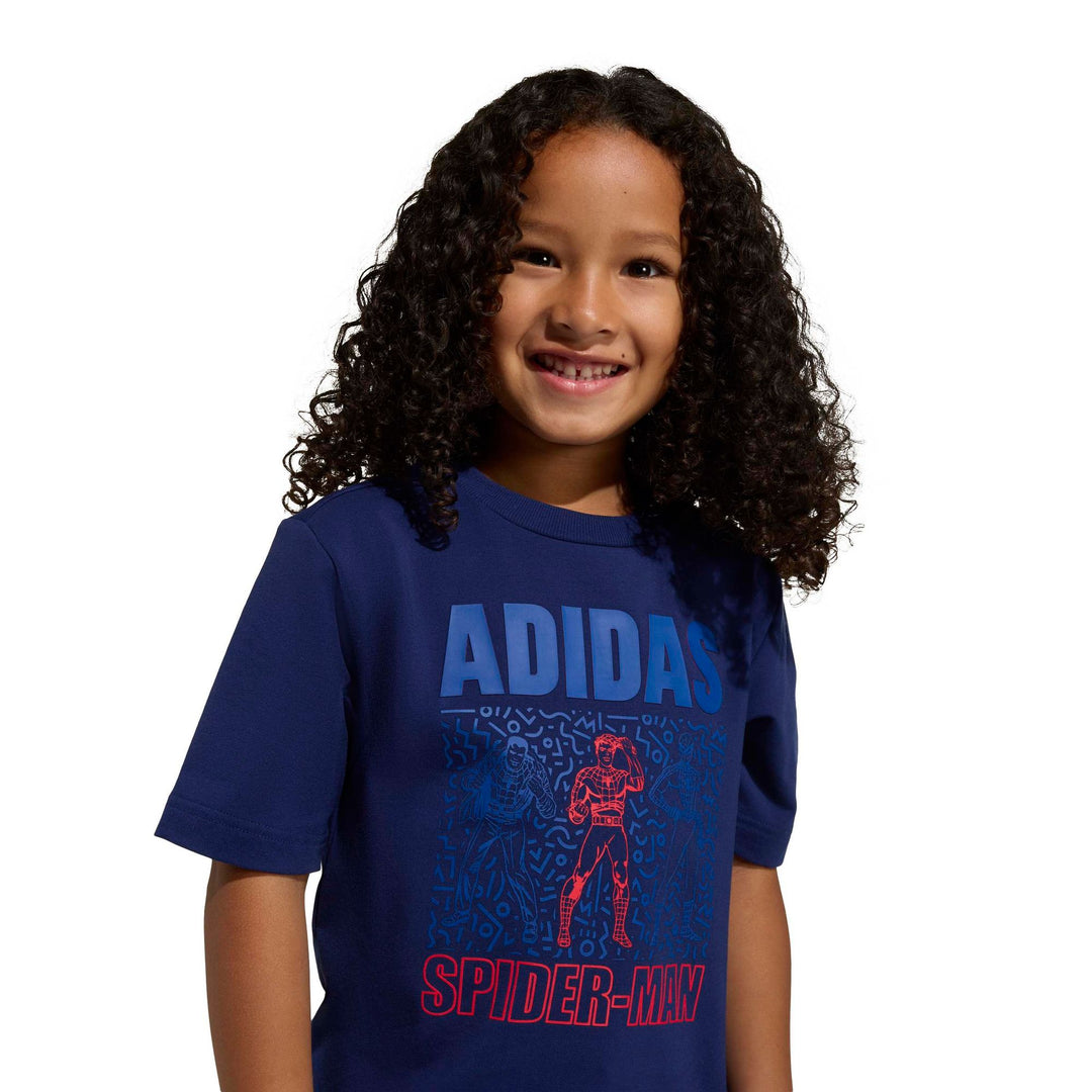 adidas Lk Mrvl Sm T - dkblue/owhite