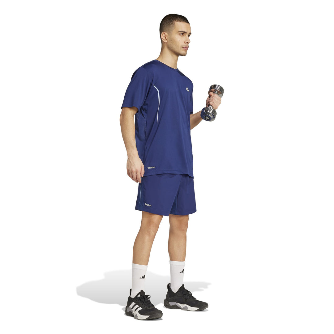 adidas Tech App Gf Tee - dkblue