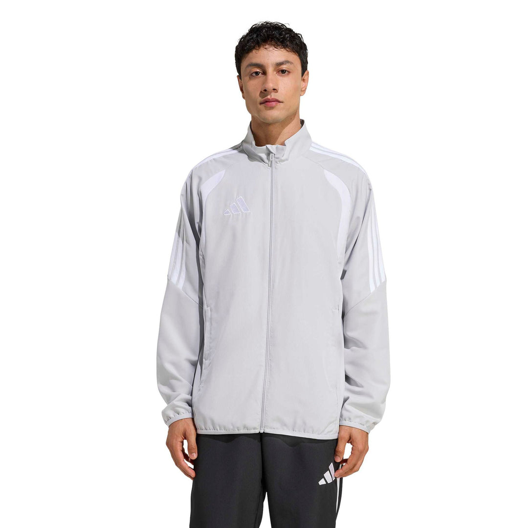adidas Tiro26L Pre Jacke - tmlggr/white