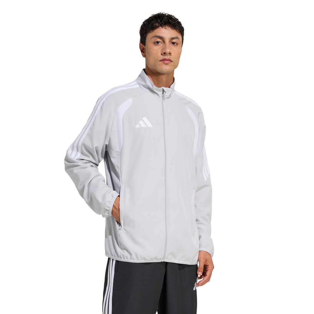 adidas Tiro26L Pre Jacke - tmlggr/white