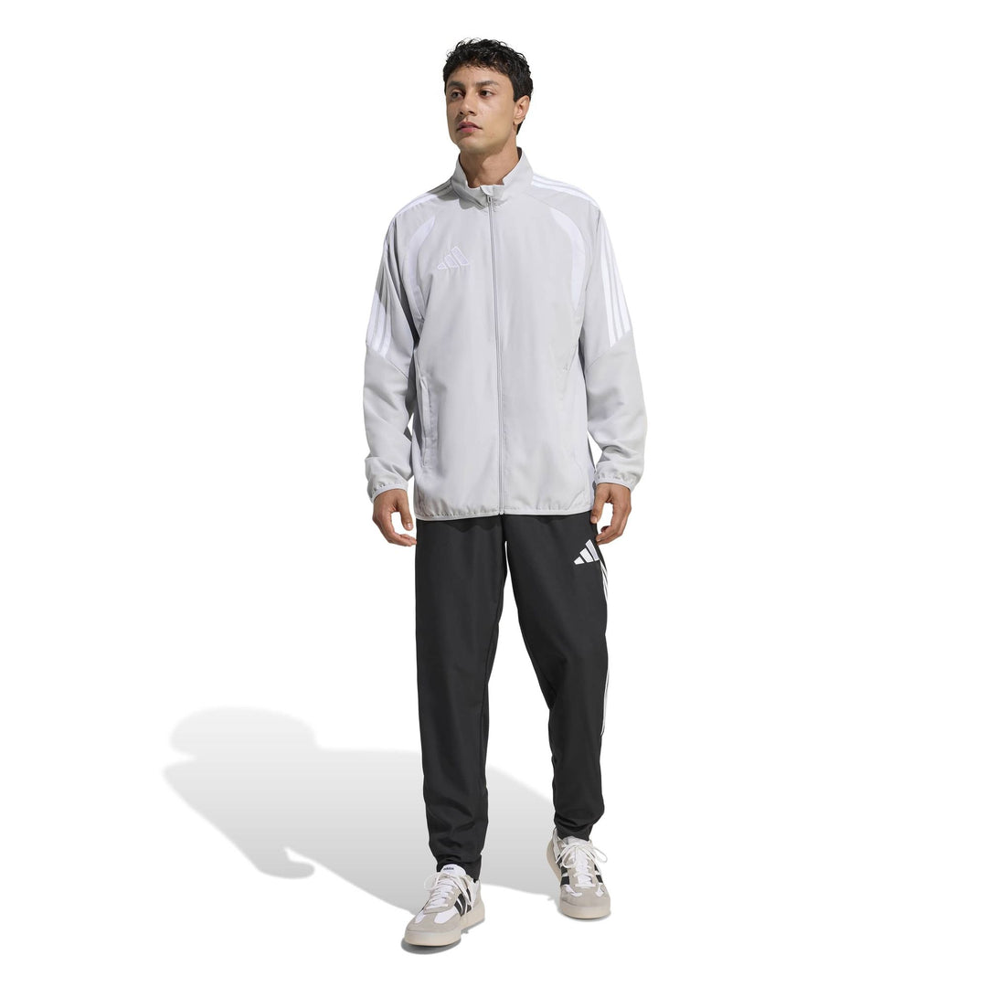 adidas Tiro26L Pre Jacke - tmlggr/white