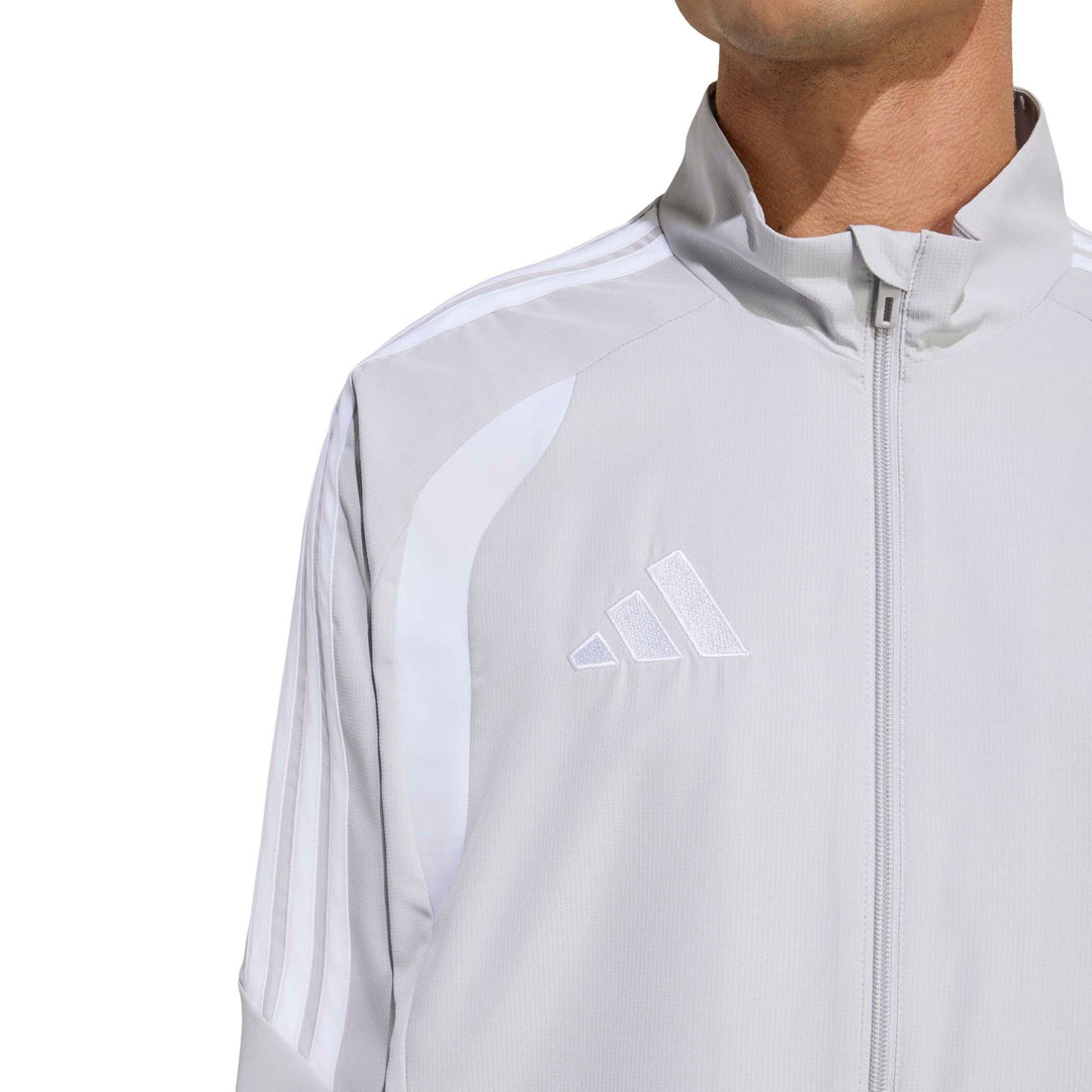 adidas Tiro26L Pre Jacke - tmlggr/white