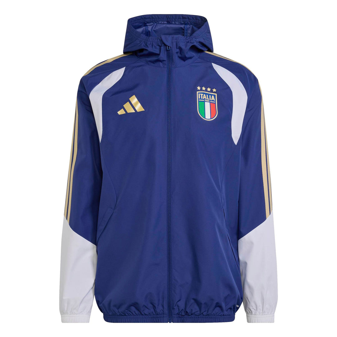 adidas Figc Aw Jacke - vicblu
