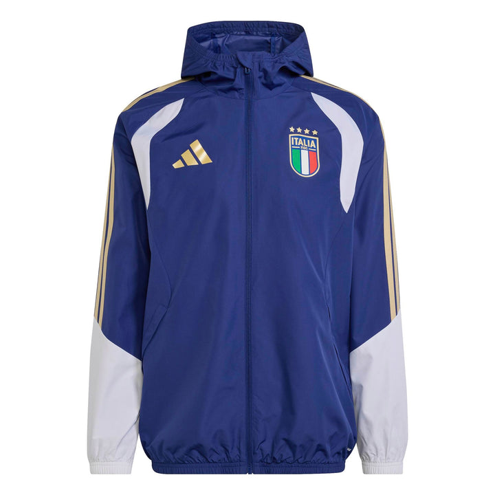 adidas Figc Aw Jacke - vicblu