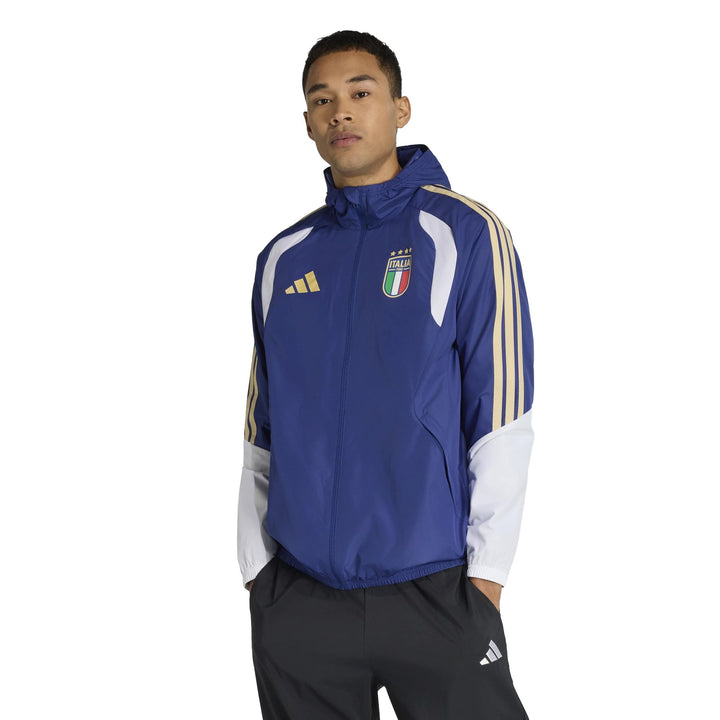 adidas Figc Aw Jacke - vicblu