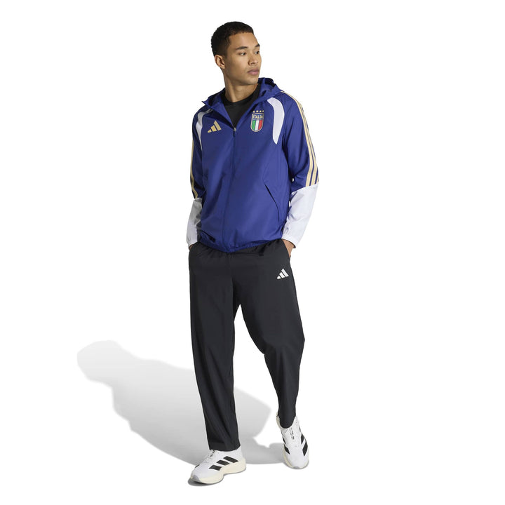 adidas Figc Aw Jacke - vicblu