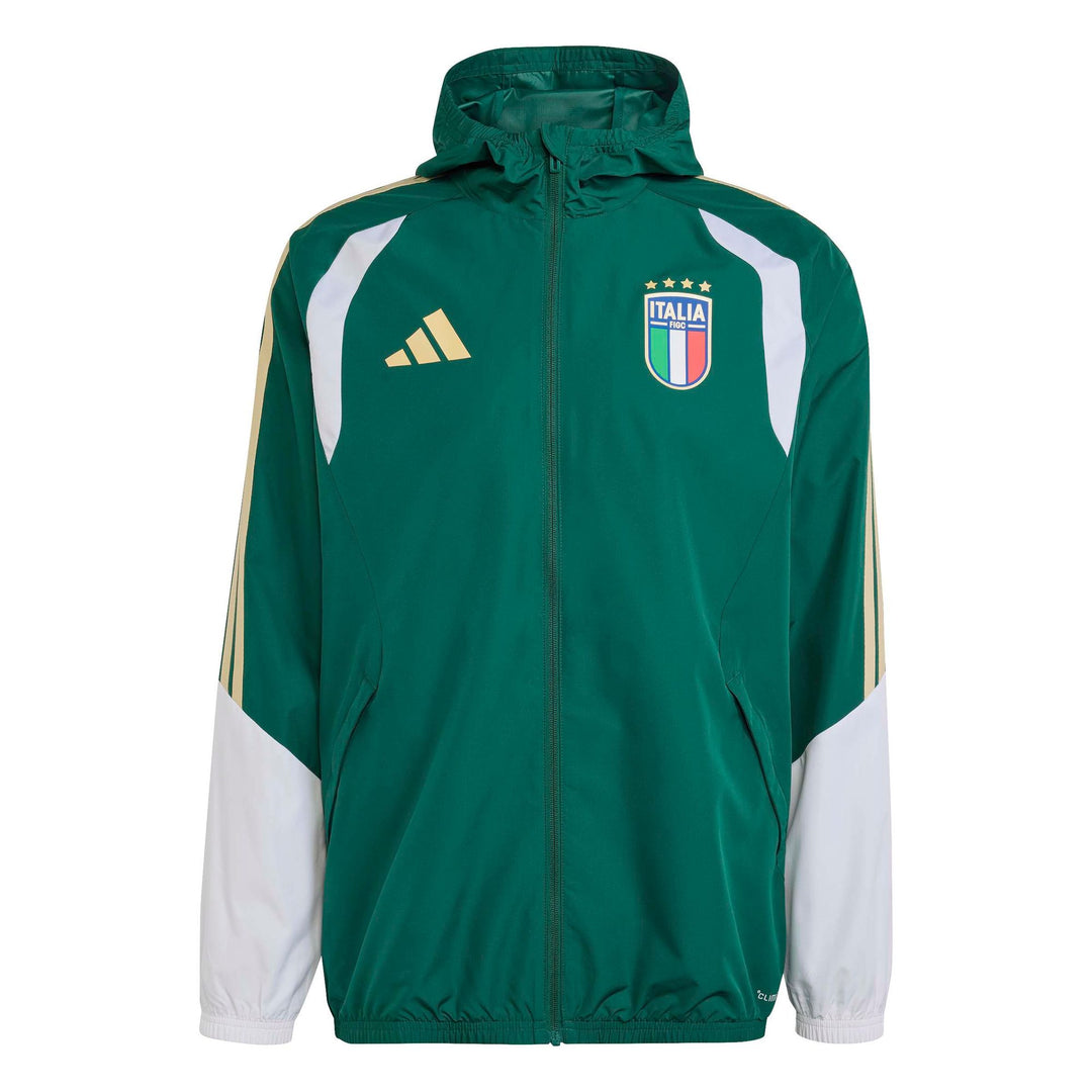 adidas Figc Aw Jacke - cgreen