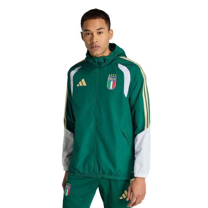 adidas Figc Aw Jacke - cgreen