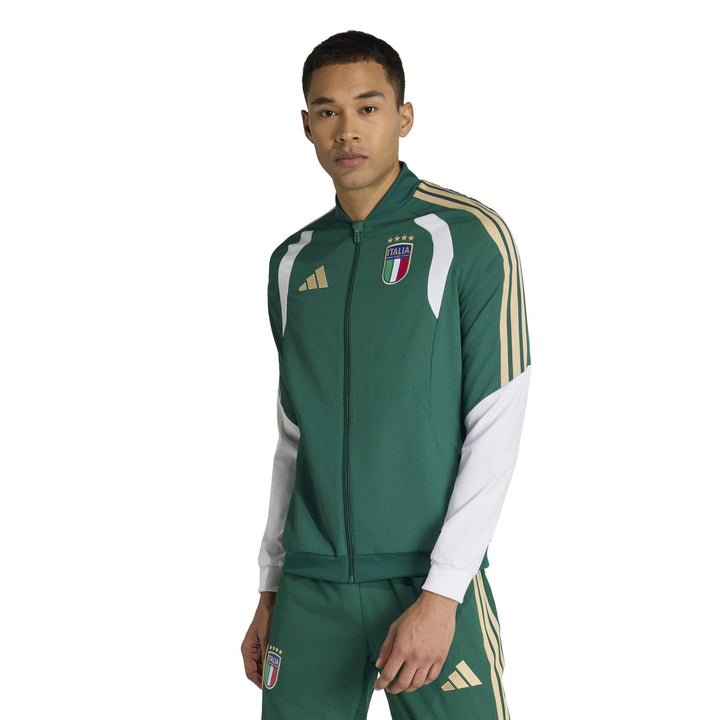 adidas Figc Pre Jacke - cgreen