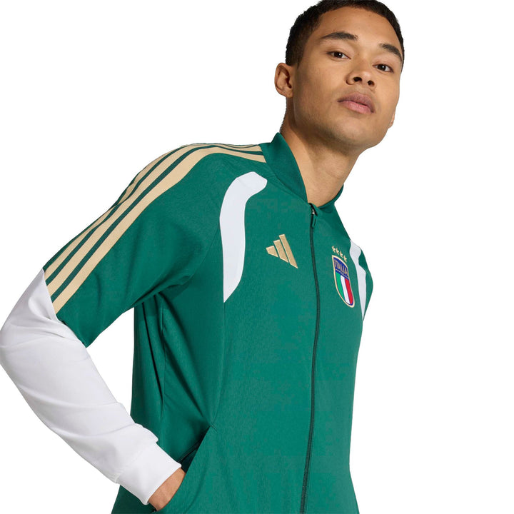 adidas Figc Pre Jacke - cgreen