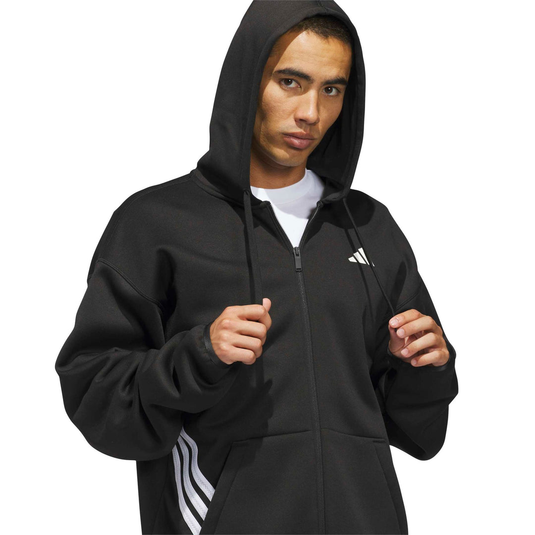 adidas Crazywarm Fz - black/white
