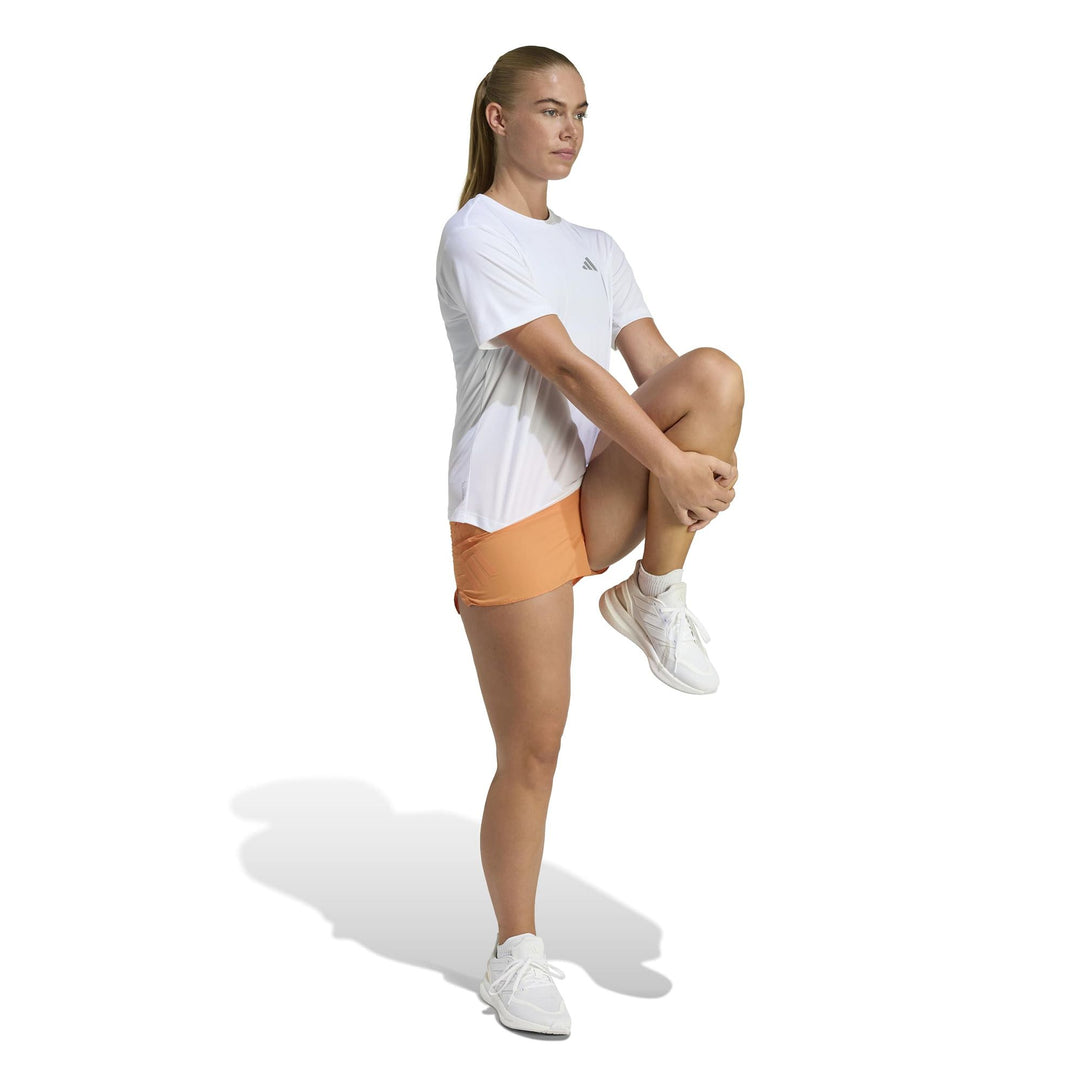 adidas Run Ess Tee W - white