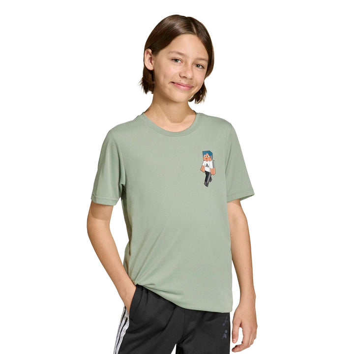 adidas J Mc Tr Tee - silgrn