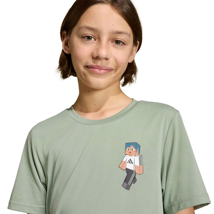 adidas J Mc Tr Tee - silgrn
