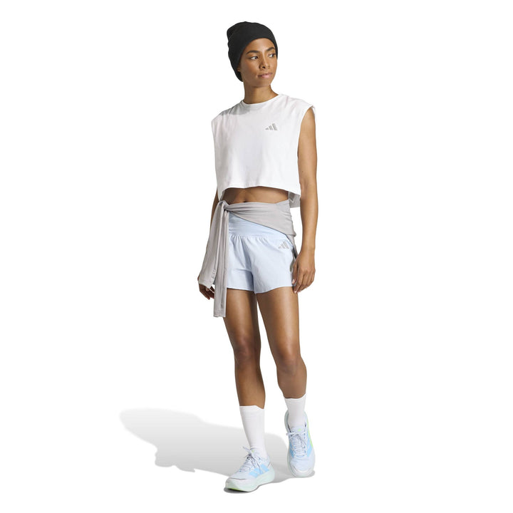 adidas Run Ess Crop W - white