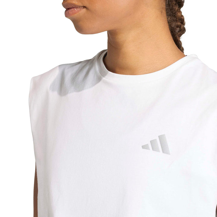 adidas Run Ess Crop W - white