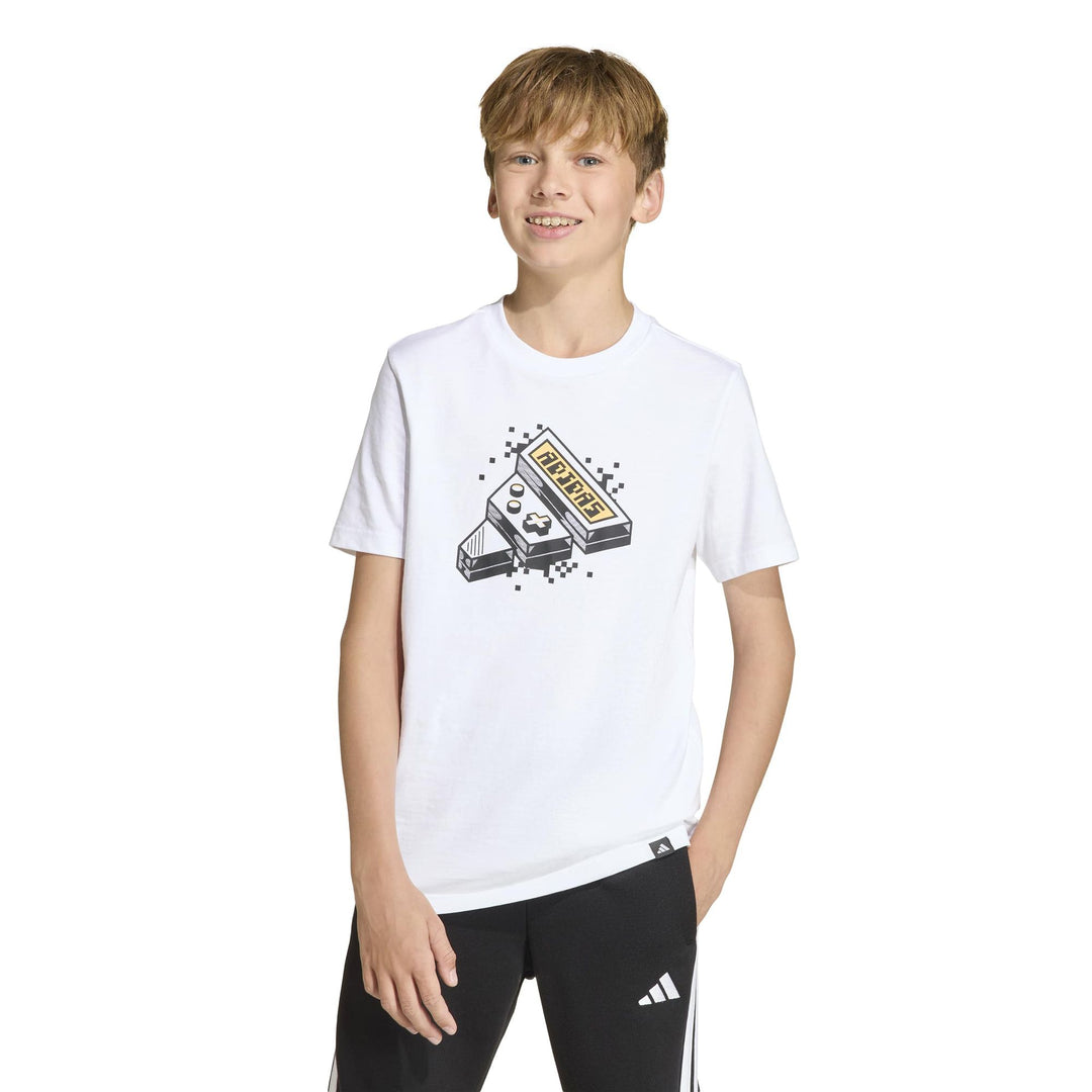 adidas J Game T - white