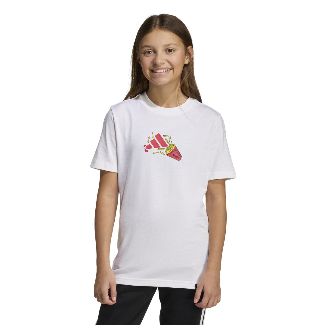 adidas J Food T - white
