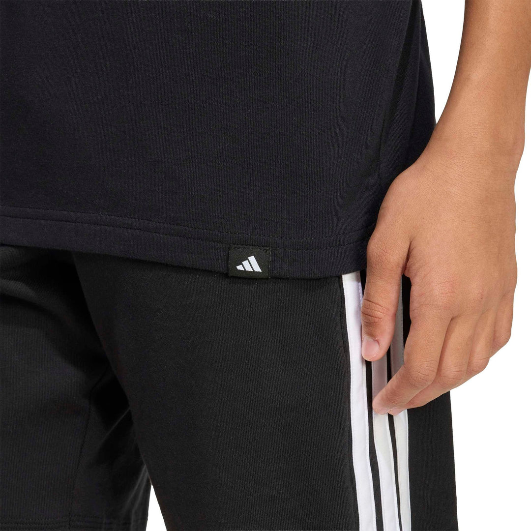 adidas J Football T - black