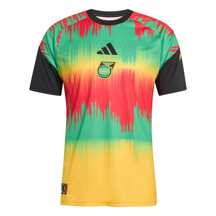 adidas Jff H Preshi - bogold/vivgrn/vivred