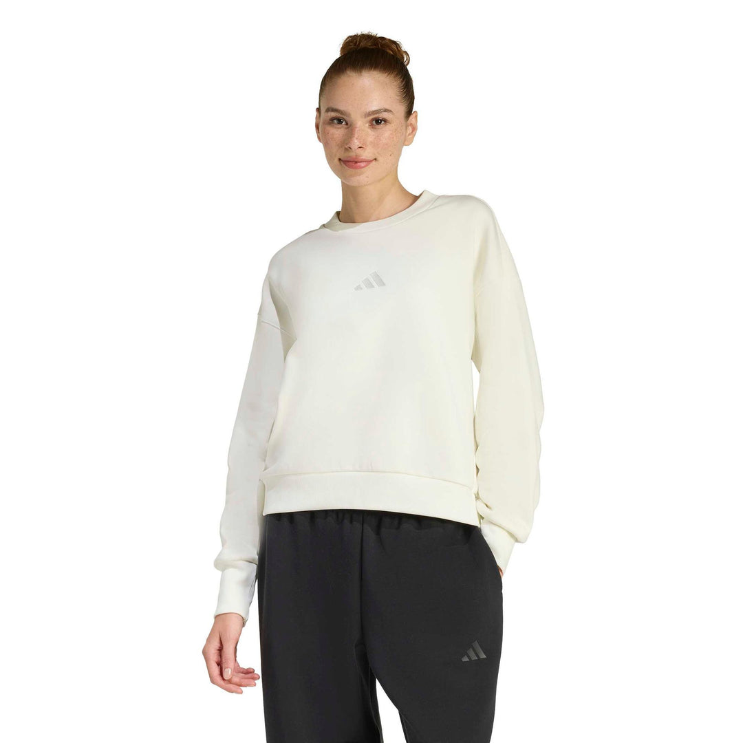adidas W All Szn Swt - owhite/owhite
