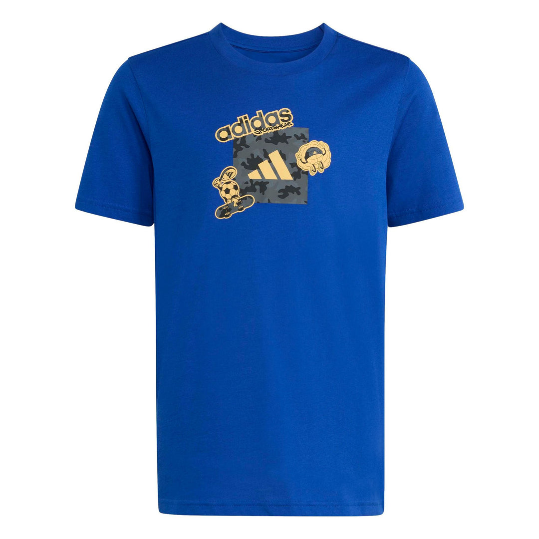 adidas J Camo Train T - royblu