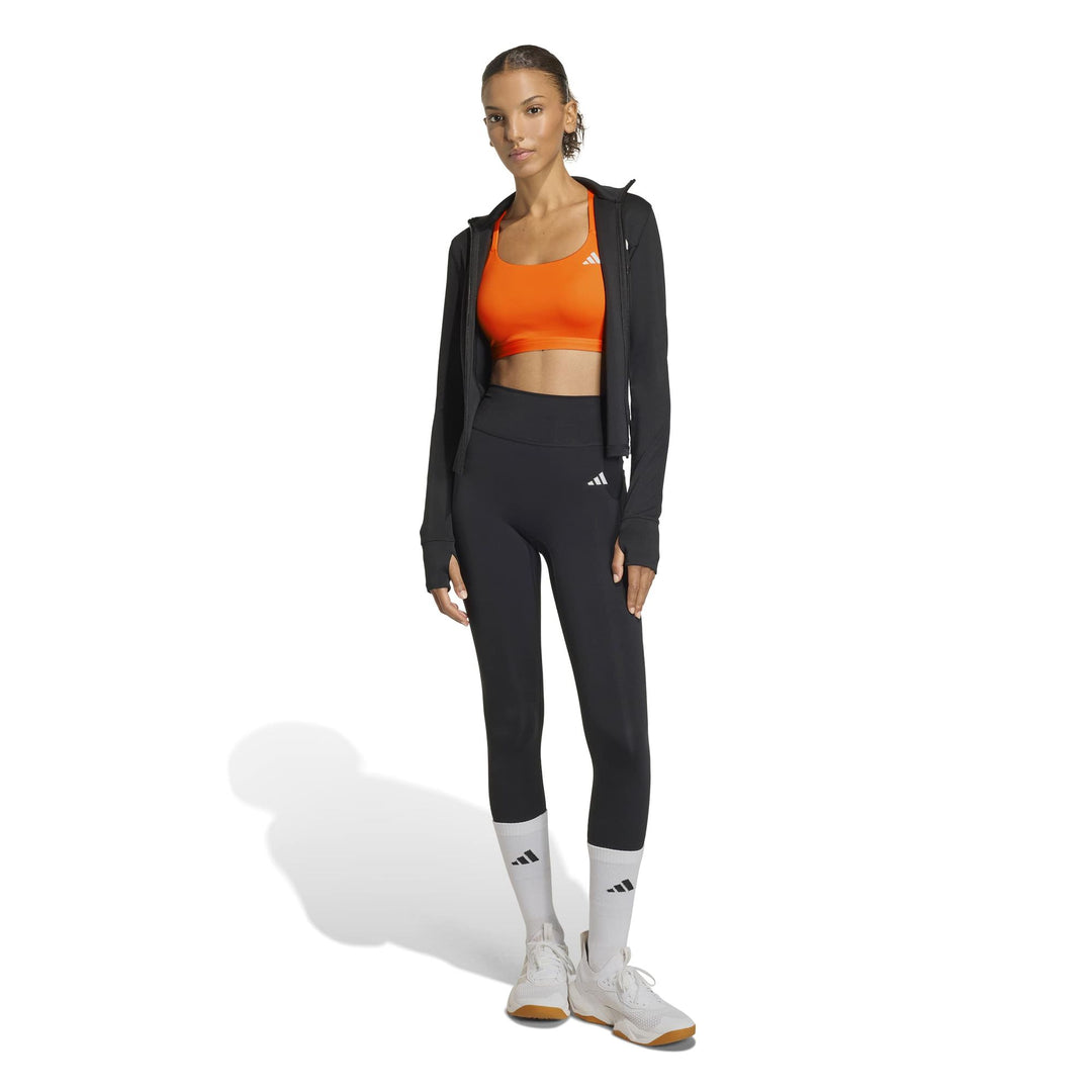adidas Opt Ess Ls Bra - puor