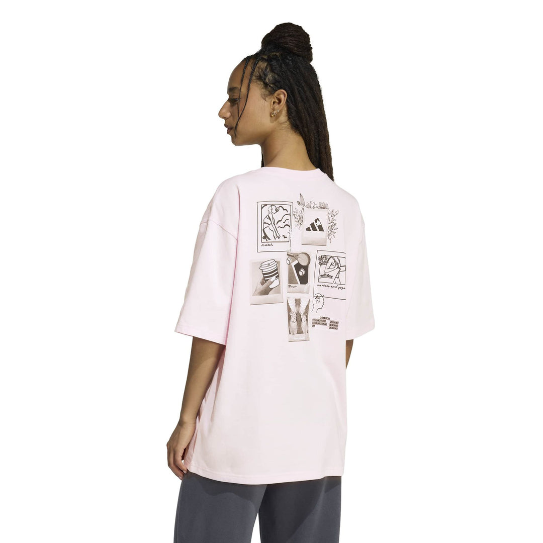 adidas W Mini Os T - clpink/white