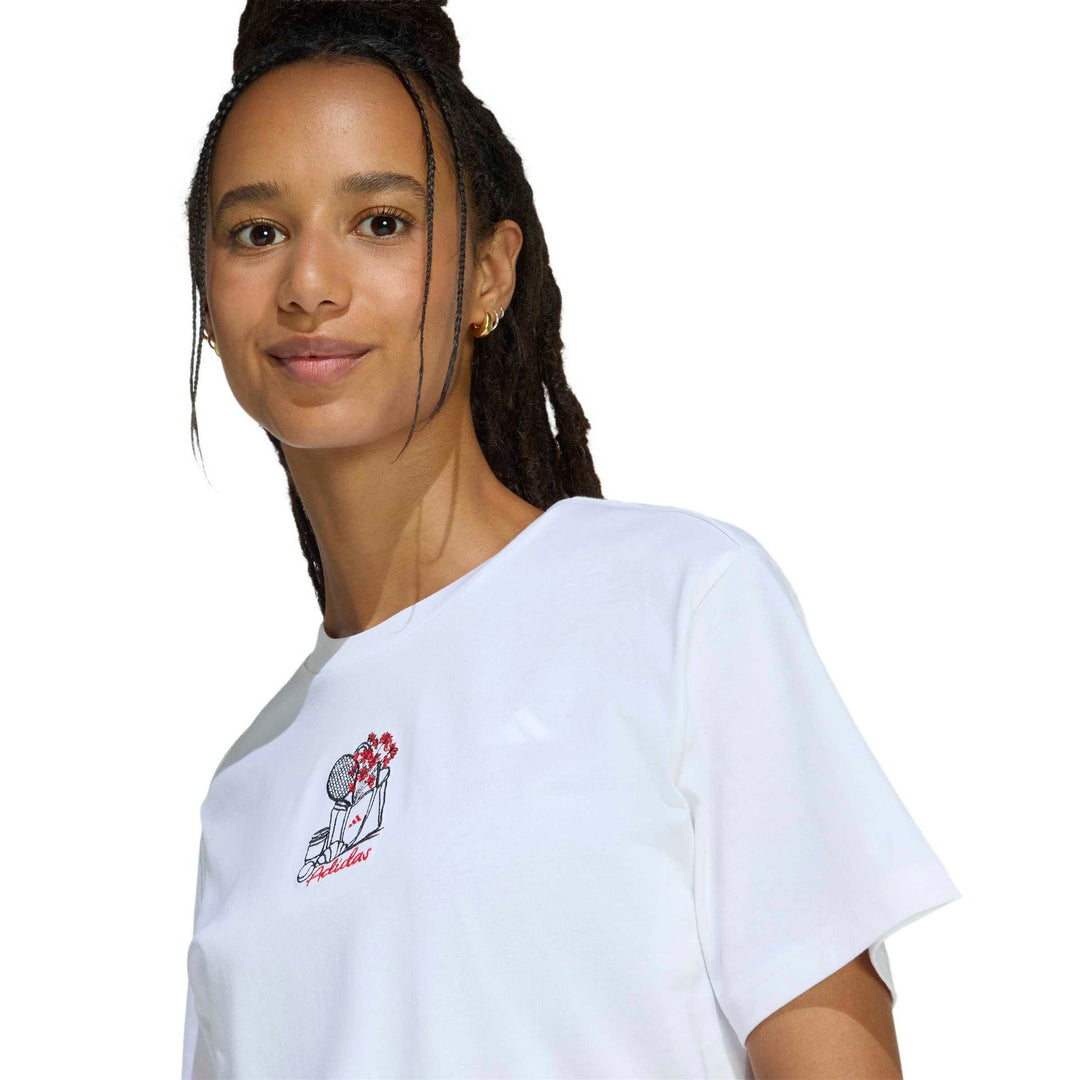 adidas Mini Emb T - white
