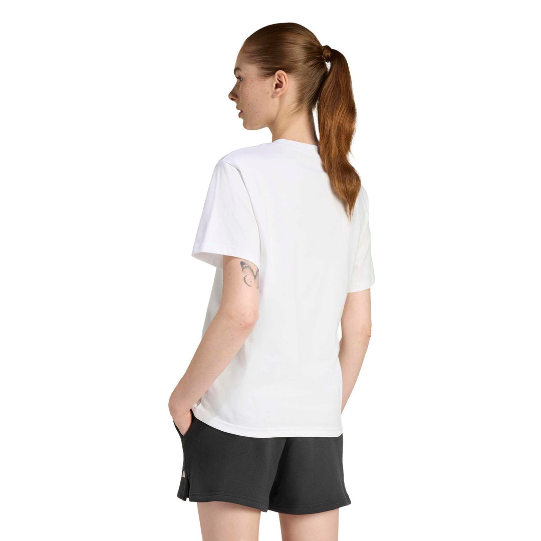 adidas Slide Vneck - white