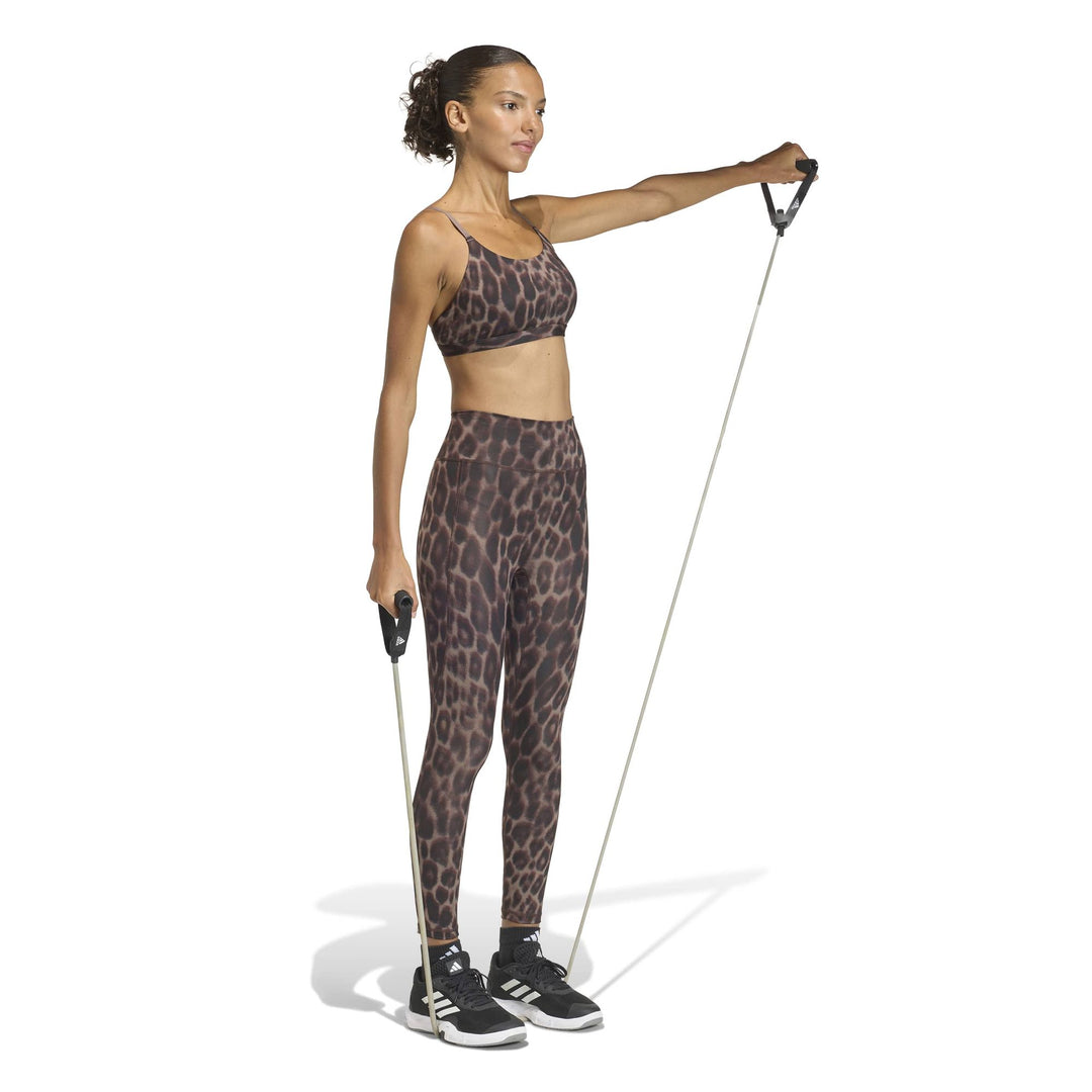 adidas Opt Aop Ls Bra - earstr/black