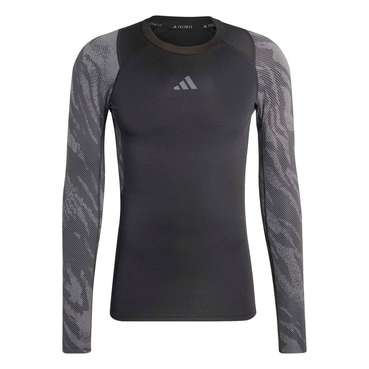 adidas Tf Aop Ls Tee - black/onix