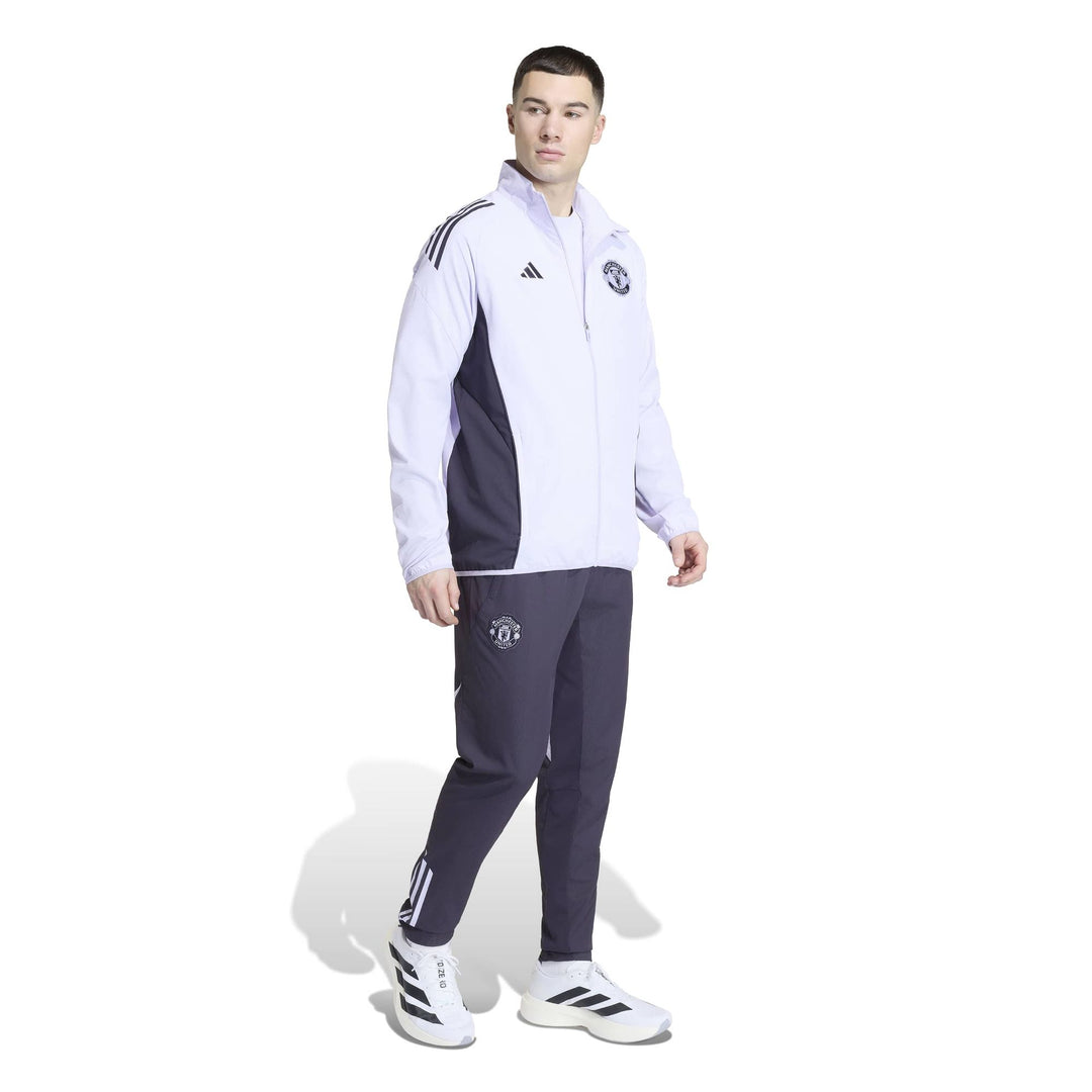adidas Mufc Pre Jacke - prptnt/aurbla